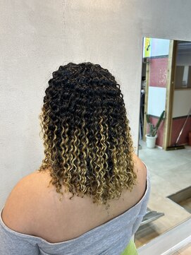 ハニートラップ(HONEY TRAP！) アフロパーマ