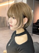 ビューエヒメ(VIEW EHIME)&nbsp;小顔黒髪レイヤーカット×アッシュカラー20代30代40代