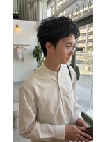 エマン(AIMANT) ショートパーマ