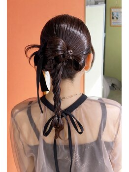 トータルヘアサロンカマダの写真/お出かけ前に気軽に寄れる♪パーティ/ライブ/イベント/デートなど特別な日はプロの技術でもっと素敵に！