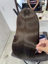 ラナ(Lana)&nbsp;【Lana】透明感際立つショコラグレージュ　美髪　髪質改善カラー