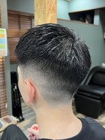 スタンドバーバー 柏(STAND BARBER)&nbsp;リバースセンターパート/ニュアンスパーマ/ダウンバング/柏