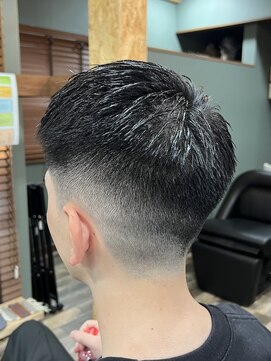 スタンドバーバー 柏(STAND BARBER) リバースセンターパート/ニュアンスパーマ/ダウンバング/柏