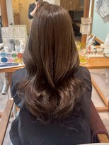 シェリール 八千代台駅(CHERIR)&nbsp;赤み消しオリーブブラウン×レイヤーカット