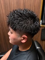 バーバークラシックス(BARBER CLASSICS)&nbsp;スパイカーショート/新潟メンズショート/ピンパーマ/フェード