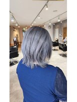 ブロッサム 熊谷店(Blossom) シルバーグレージュ髪質改善ボブダブルカラーレイヤー
