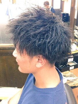 グルーミングサロン バーバーヤマシタ(GROOMING SALON BARBER YAMASHITA) エアリーツイストパーマ