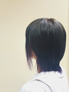 グラードヘアー(Grado hair) パープルシルバーインナーカラー