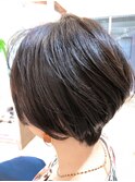 大人ショートボブ by西山 桜木町・みなとみらい・関内