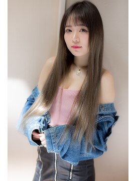 あるじゃんすー さいたま店 グレージュ#シールエクステ#ことりベージュ#ダスティ#大宮