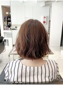 《Ｄ‘ciel工藤富生》クセを活かしたボブスタイル