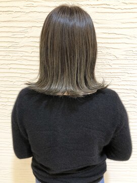 モリオ フロム ロンドン サッポロファクトリー店(morio FROM LONDON) 【morio】ナチュラルマットグレーグラデーション