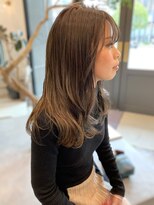 ヘアーアイスカルテット(HAIR ICI QUARTET)&nbsp;ベージュ　×   レイヤード