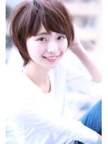 シーラス バイクラウドゼロ(Cirrus by Cloud zero)&nbsp;ベージュ小顔ラフショートスタイル【Cirrus by Cloud zero】