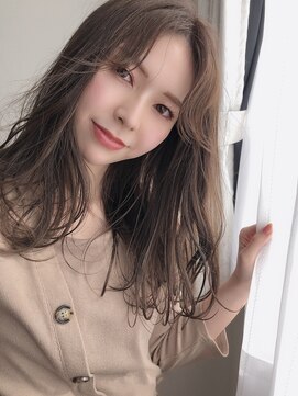 マノンヘアーデザイン(manon hair design..) ブリーチなしでも透ける髪色