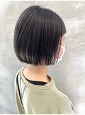 ダークアッシュ × ミニボブ