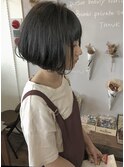 ふんわり内巻き前下がりボブ＊Bambi*松平愛