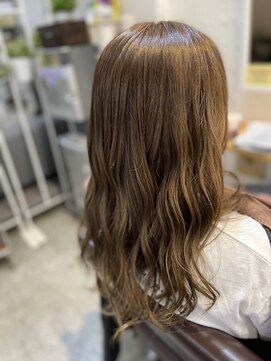 アルート 町田店(aroot) ブリーチなしで明るく。