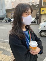 リビング 津田沼(LIVING)&nbsp;マッシュ/くびれヘア/ビタミンカラー/艶ボルドー[津田沼駅]