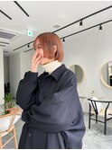 前上がりボブ/柔らかワンカラー/髪質改善/〔立川〕