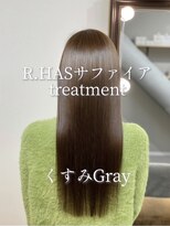 R.HASサファイアtreatment×color