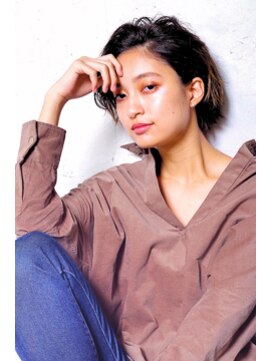 スピガ(SPIGA) かきあげ前髪ショート