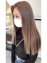ココルアナ(coco luana) ミルクティーカラー/髪質改善/韓国/イルミナカラー/エクステ/