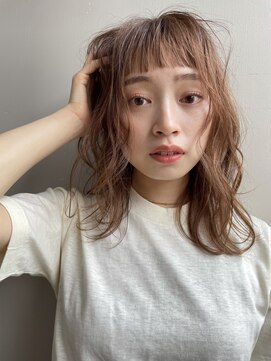 ブラウヘアアンドケア(care) 大人おんまゆ×くびれレイヤー