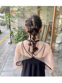 結婚式ヘアアレンジ