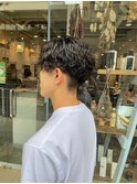 ツーブロック ツイストスパイラルパーマ メンズパーマ