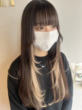 トロニー(TLONY) インナーカラー　レイヤーカット　stylist/miaki