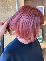 リブロ(liblo)&nbsp;レイヤーミニボブ × ミックスピンクカラー(2)【liblo】