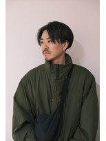 フェイヴィーズ(FavyS)&nbsp;センターパート ストレート  ツーブロックセンターパート