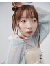 【学割U24】前髪カット+似合わせカラー. ¥7,000 ※ロング料金なし