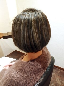ジータ パーソナルビューティールーム(GiTA Personal Beauty Room) 30代40代50代◎大人ナチュラルショートボブ