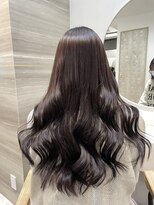 ラビスモア(Lovis moa)&nbsp;切りっぱなしボブ/エアリーロング/ピンクブラウン/美髪のススメ