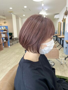 リープ(leap hair) ショートボブ