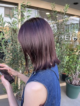 ペレ(pele) パープルカラー　バイオレットブラウン　イルミナカラー