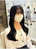 10代20代髪質改善艶カラーで大人韓国風巻きスタイル