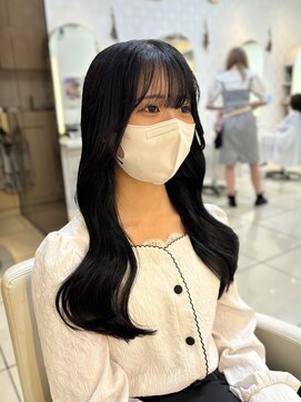 フレア(FLAiR) 10代20代髪質改善艶カラーで大人韓国風巻きスタイル