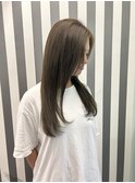 艶カラー、カット
