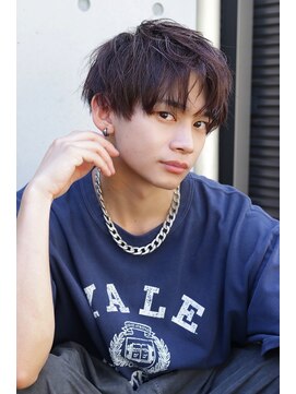 ネクストハラジュク(NEXT HARAJUKU) 【曲がる縮毛矯正】フェザーパーマスペインカールブルーブラック