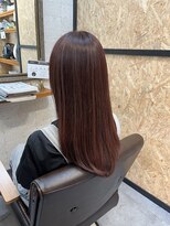 バロン(baron.)&nbsp;ツヤ感倍増 柔らか暖色チェリーレッド