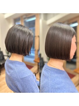 クレス 新宿御苑前(cresc) 艶々ワンレンボブ♪  30代/40代/50代