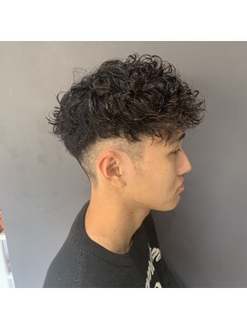 クレオ 片江店(CREO) メンズカットスペインカール