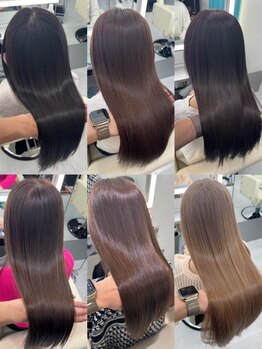 テイス 新宿(TACE)の写真/酸性ストレート+トリートメント¥29700★髪へのダメージを最小限に、柔らかくまとまるツヤ髪へ♪[新宿]
