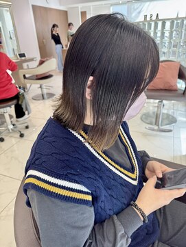 アッシュ 下北沢店(Ash) パツッと外はねボブ