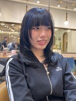ロンドアベニール 北千住(Lond avenir)&nbsp;イメチェン外ハネボブ美髪ワイドバング顔周りレイヤーカット