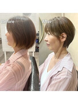 ミルシェ(MILSHE) ショートカット/白髪ぼかし/髪質改善/豊中/岡町
