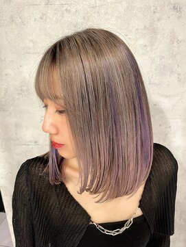 ヘアーアトリエ ラフェル(hair atelier Rafel) グレージュ＆ハイライト